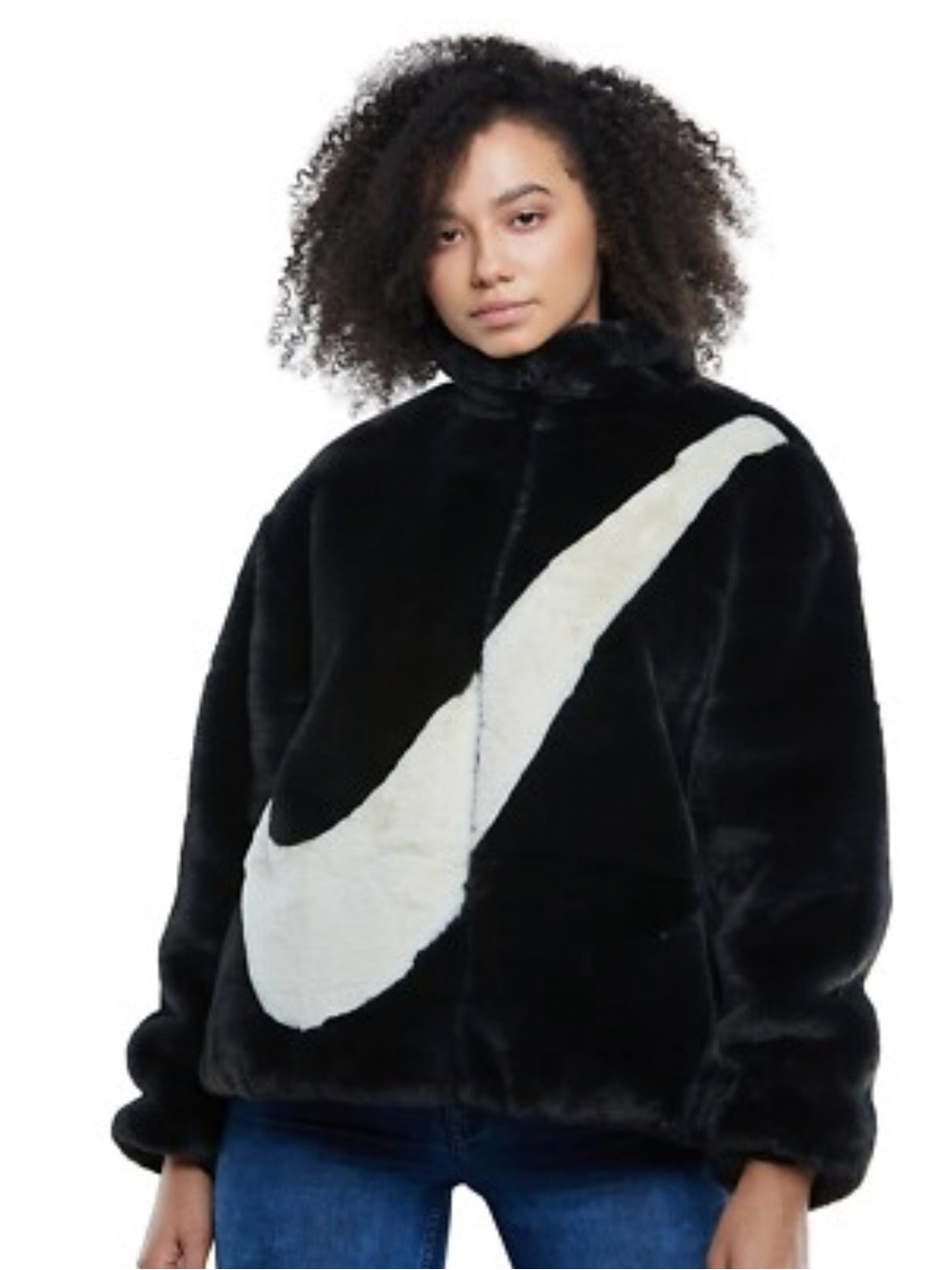 Nike Faux Fur Teddy Jacket
Sz M